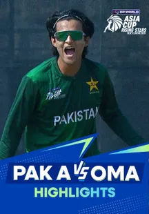 Pakistan Shaheens vs Oman - Highlights - 14 Nov 2025 on Sony LIV