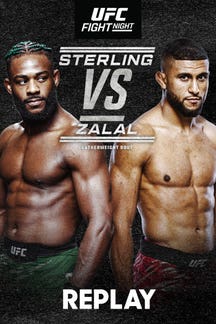 UFC Fight Night - Sterling vs Zalal - Replay - 26 Apr 2026 on Sony LIV