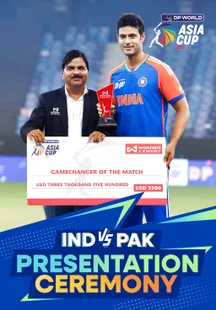 Presentation Ceremony - India vs Pakistan - Final - 28 Sep 2025 on Sony LIV