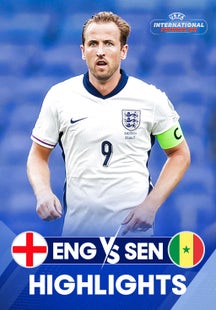 England vs Senegal - Highlights - 10 Jun 2025 on Sony LIV