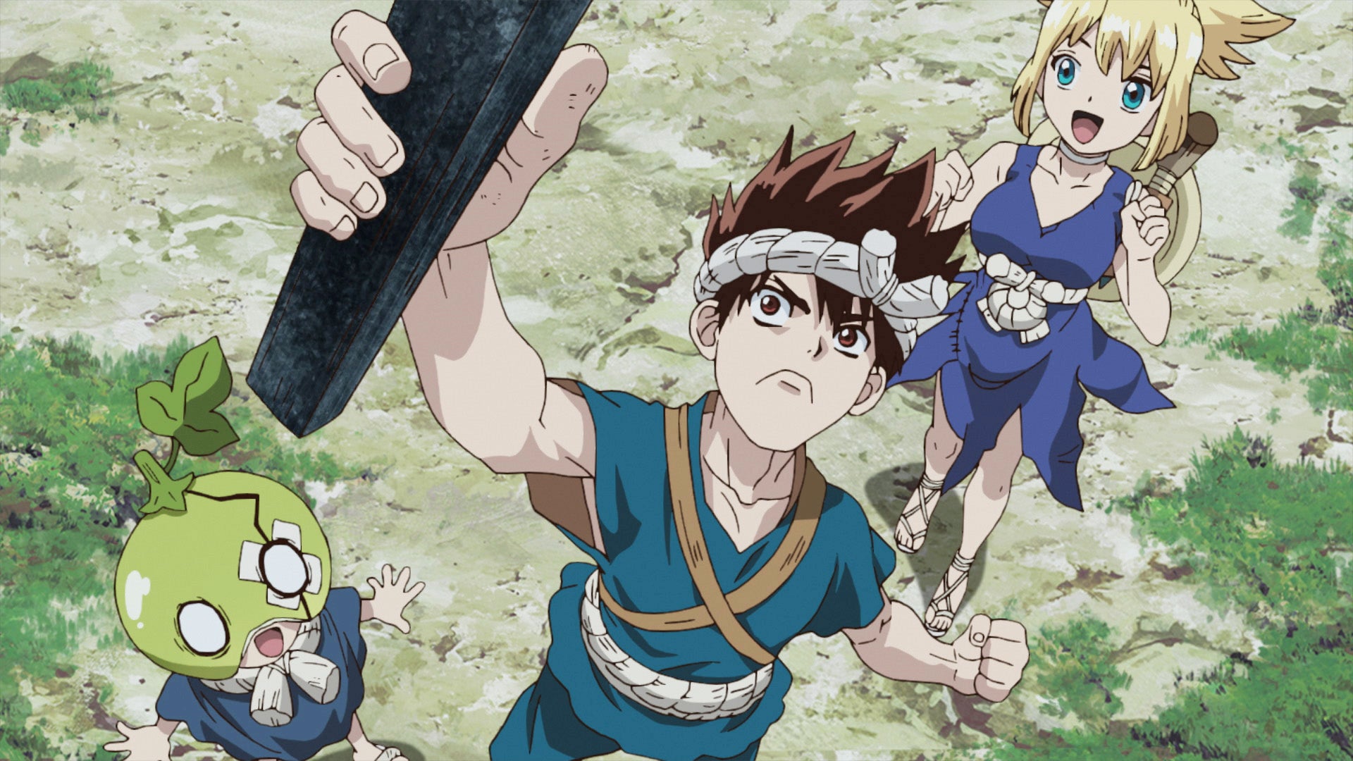 Dr. Stone season 1 episode 9 on undefined