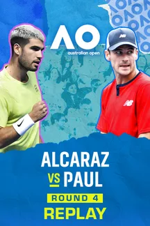 Alcaraz vs Paul - Replay - 25 Jan 2026 on Sony LIV