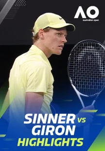  Sinner Sweeps Giron In Straight Sets - Highlights - 18 Jan 2025 on Sony LIV