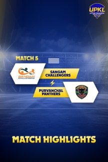 Sangam Challengers Vs Purvanchal Panthers on Zee5