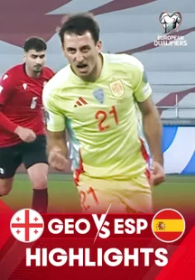 Georgia vs Spain - Highlights - 15 Nov 2025 on Sony LIV