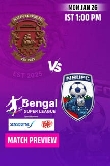 North 24 Parganas Fc Vs Northbengal United Fc on Zee5