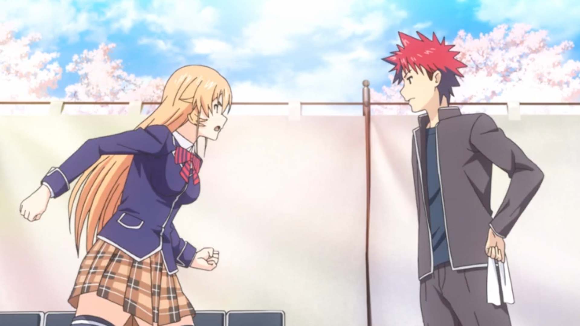 Food Wars! Shokugeki No Soma season 1 episode 3 on undefined