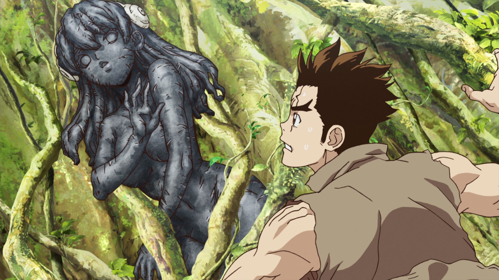 Dr. Stone season 1 episode 2 on undefined
