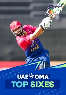 Top Sixes - UAE vs Oman - 15 Sep 2025 on Sony LIV