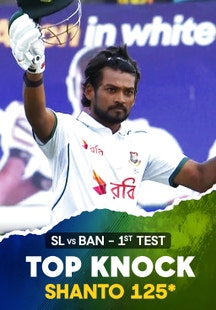 Shanto’s Bat Talks Twice on Sony LIV