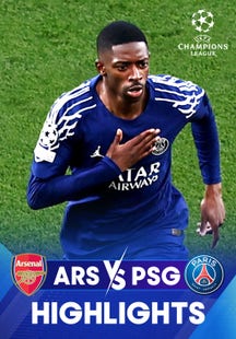 Arsenal vs PSG - Semi-final - 1st Leg - Highlights - 30 Apr 2025 on SonyLIV