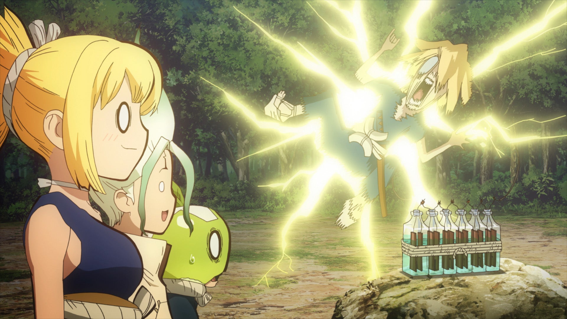Dr. Stone season 1 episode 21 on undefined