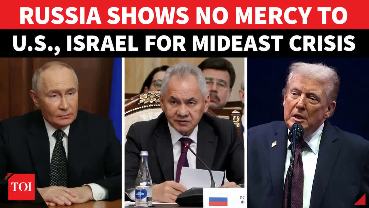 'U.S. Behind Instability': Russia Slams Trump's Iran War; Bats For Gulf Stability | WATCH on undefined