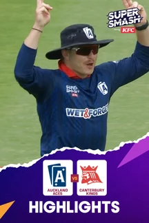 Auckland Aces vs Canterbury Kings - Highlights - 14 Jan 2026 on Sony LIV