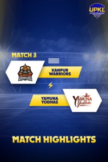 Kanpur Warriors Vs YamunaYoddhas on Zee5