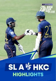  Sri Lanka A vs Hong Kong, China - Highlights - 17 Nov 2025 on Sony LIV