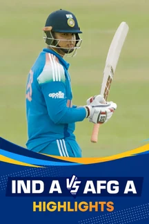 India A vs Afghanistan A - Highlights - 11 Jun 2026 on Sony LIV