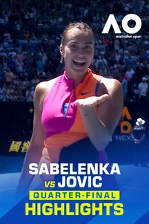 Sabalenka vs Jovic - QF - Highlights - 27 Jan 2026 on Sony LIV