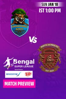 Sundarban Bengal Auto Fc Vs North 24 Parganas Fc on Zee5