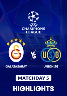 Galatasaray vs Union SG - Highlights - 25 Nov 2025 on Sony LIV
