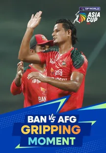 Gripping Moment - Bangladesh vs Afghanistan - 16 Sep 2025  on Sony LIV