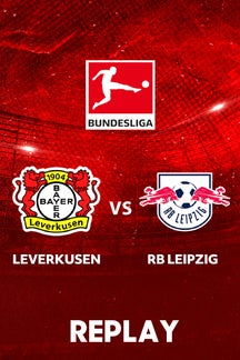 Bayer Leverkusen vs RB Leipzig - Replay - 2 May 2026 on Sony LIV