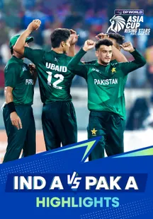 India A vs Pakistan Shaheens - Highlights - 16 Nov 2025 on Sony LIV