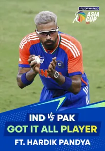 Got It All Player - Hardik Pandya - 14 Sep 2025 on Sony LIV