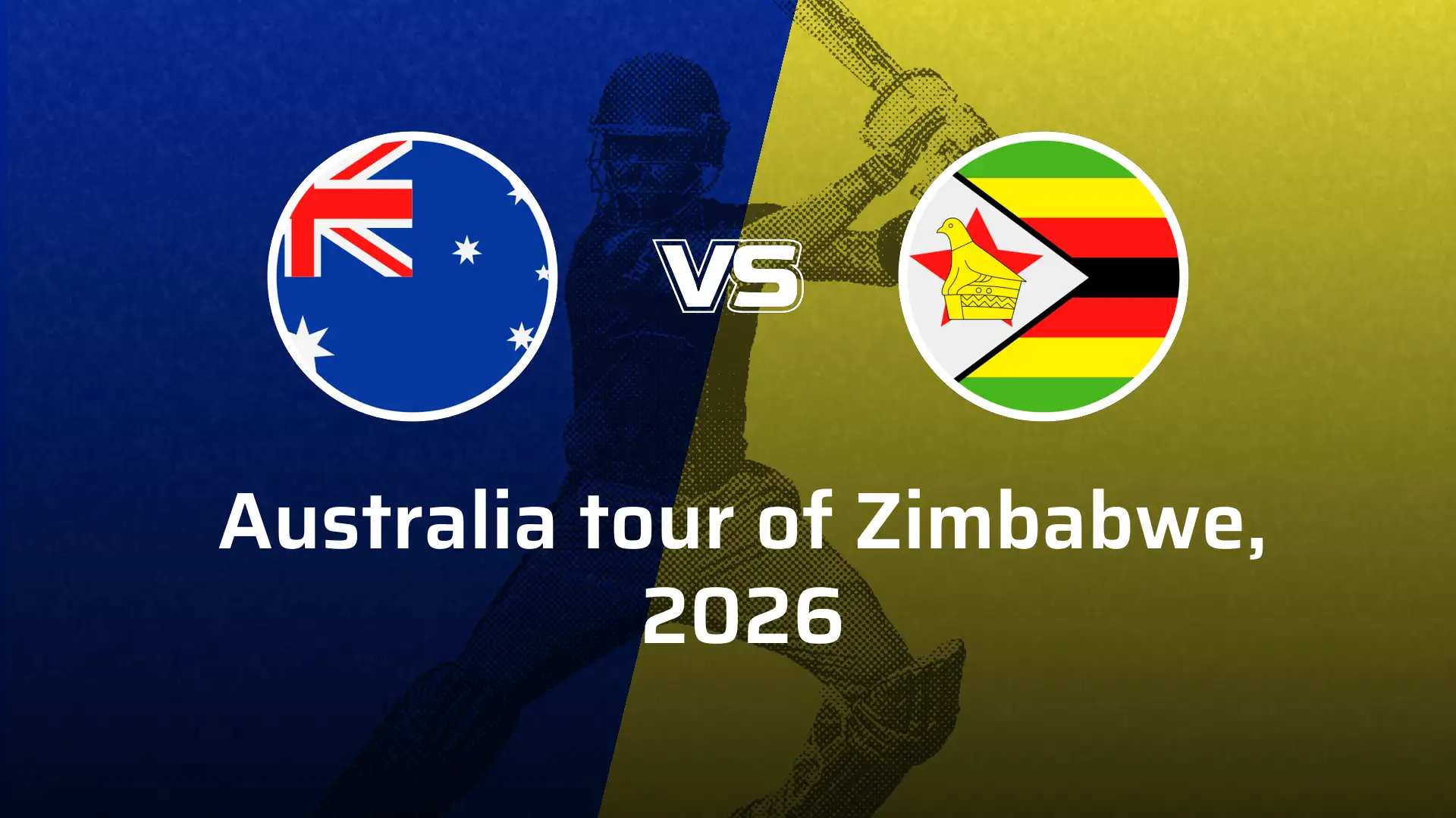 Zimbabwe VS Australia on Fan Code