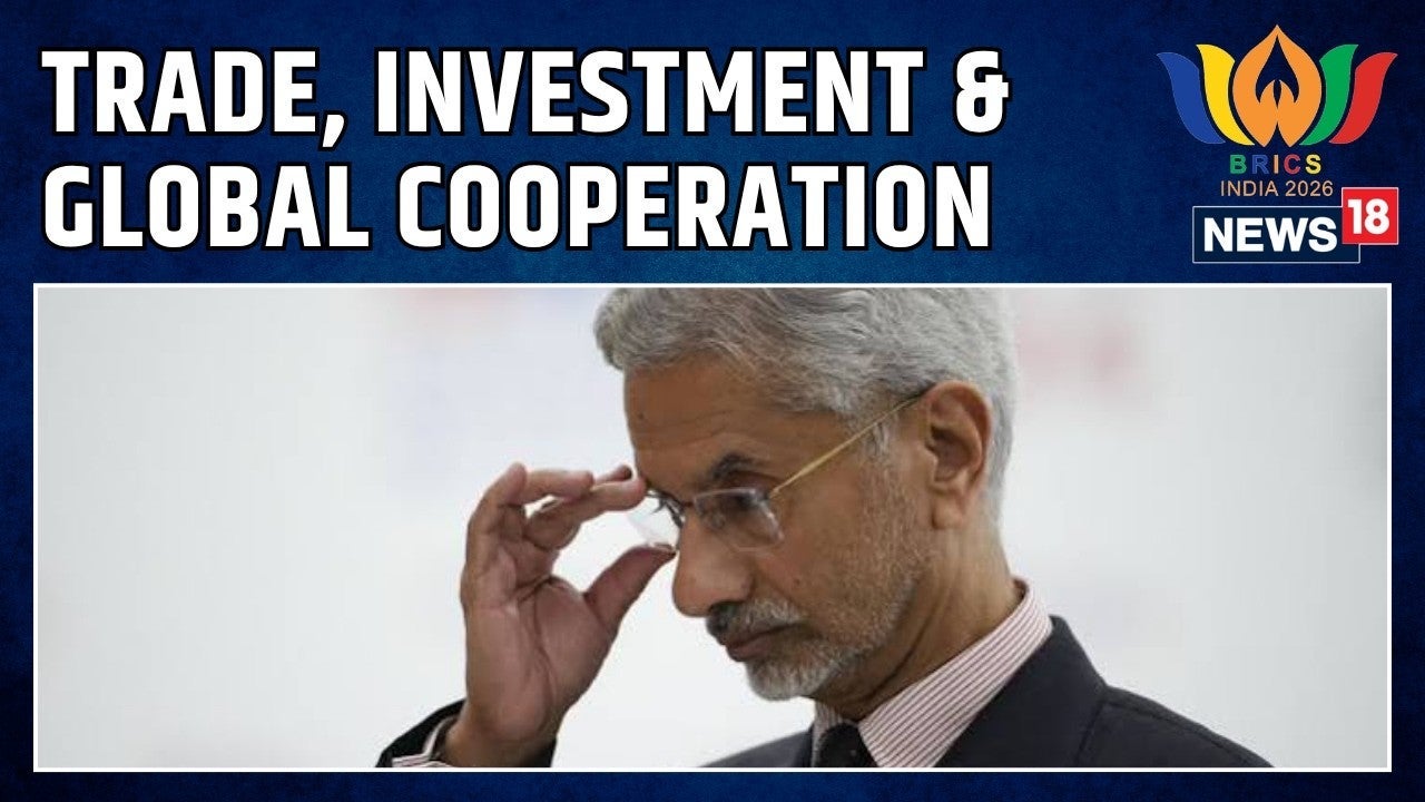 Jaishankar At BRICS Business Forum: India Pushes Trade, Investment And Global Cooperation | News18 on undefined