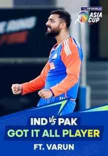 Got It All Player - Varun Chakravarthy - 28 Sep 2025 on Sony LIV