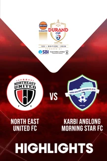 North East United FC vs Karbi Anglong Morning Star FC - Highlights - 8 Aug 2026 on Sony LIV