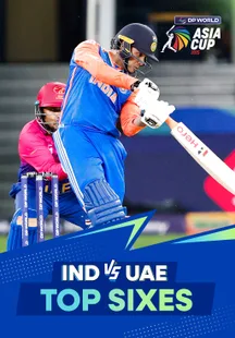 Top Sixes - India vs United Arab Emirates - 10 Sep 2025 on Sony LIV