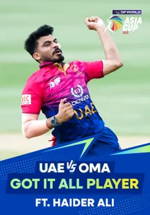 Got It All Player - Haider Ali - 15 Sep 2025 on Sony LIV
