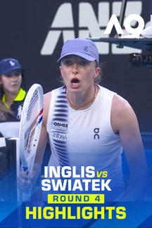 Inglis vs Swiatek - Round 4 - Highlights - 26 Jan 2026 on Sony LIV