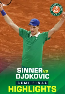 Sinner vs Djokovic - Semi-final - Highlights - 6 Jun 2025 on Sony LIV