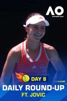 Putintseva vs Jovic - Round 4 - Highlights - 25 Jan 2026 on Sony LIV