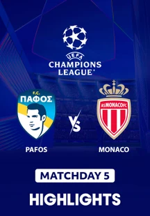 Pafos vs Monaco - Highlights - 26 Nov 2025 on Sony LIV