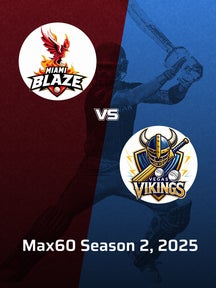 Vegas Vikings VS Miami Blaze on Fan Code