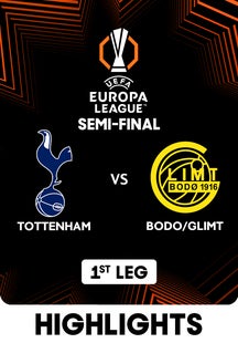 Tottenham vs Bodo/Glimt - Semi-final - 1st Leg - 2 May 2025 on SonyLIV