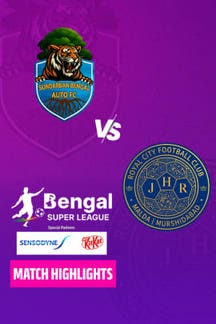 Sundarban Bengal Auto Fc Vs Jhr Royal City Fc Malda on Zee5