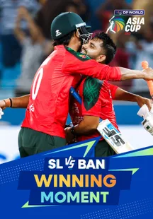 Winning Moment - Sri Lanka vs Bangladesh - Super Four - 20 Sep 2025 on Sony LIV