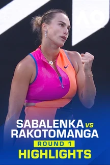 Sabalenka vs Rakotomanga - Round 1 - Highlights - 18 Jan 2026 on Sony LIV