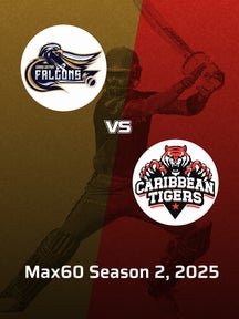 Caribbean Tigers VS Grand Cayman Falcons on Fan Code