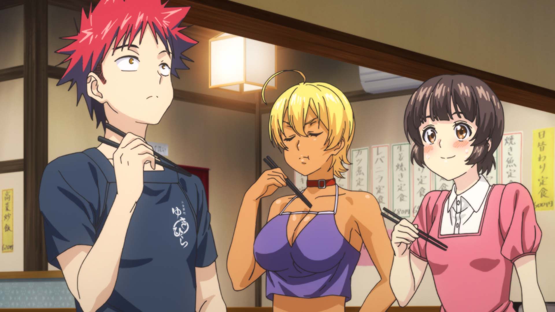 Food Wars! Shokugeki No Soma season 1 episode 17 on undefined