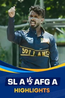  Sri Lanka A vs Afghanistan A - Highlights - 13 Jun 2026 on Sony LIV