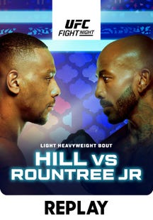 UFC Fight Night - Hill vs Rountree Jr. - Replay - 22 Jun 2025 on Sony LIV