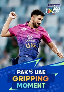 Gripping Moment - Pakistan vs UAE- 17 Sep 2025  on Sony LIV
