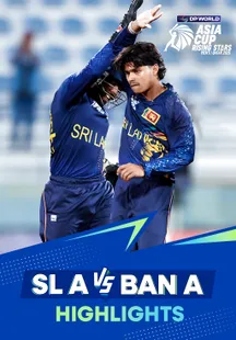 Sri Lanka A vs Bangladesh A - Highlights - 19 Nov 2025 on Sony LIV