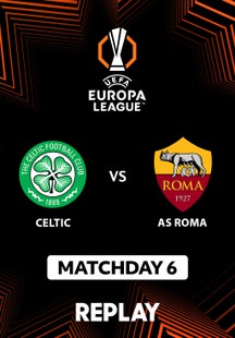 Celtic vs AS Roma - Replay - 12 Dec 2025 on Sony LIV